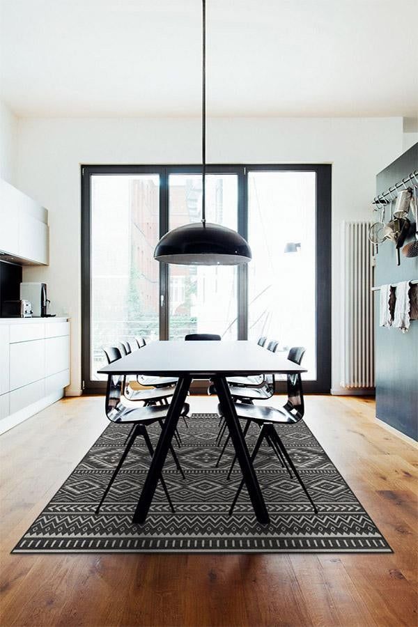 Arizona Black Rug-6'x9' thumbnail 3