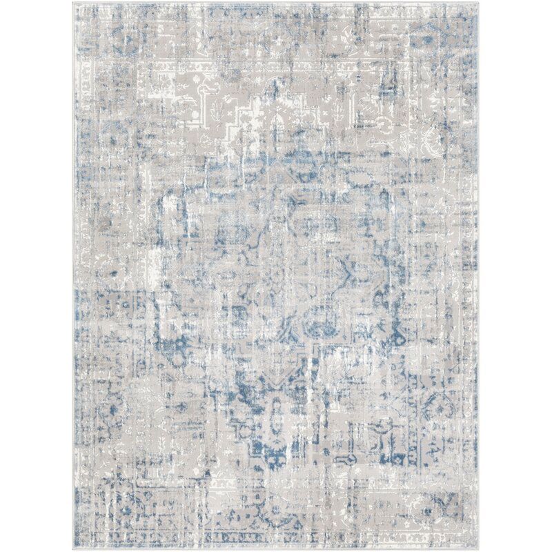 Winchester Power Loom Navy Denim Rug-7'10"x10'3" thumbnail 3