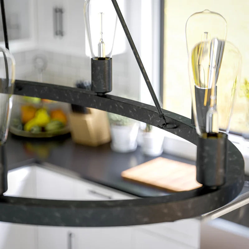 Mia 8 - Light Candle Style Oval Chandelier thumbnail 4