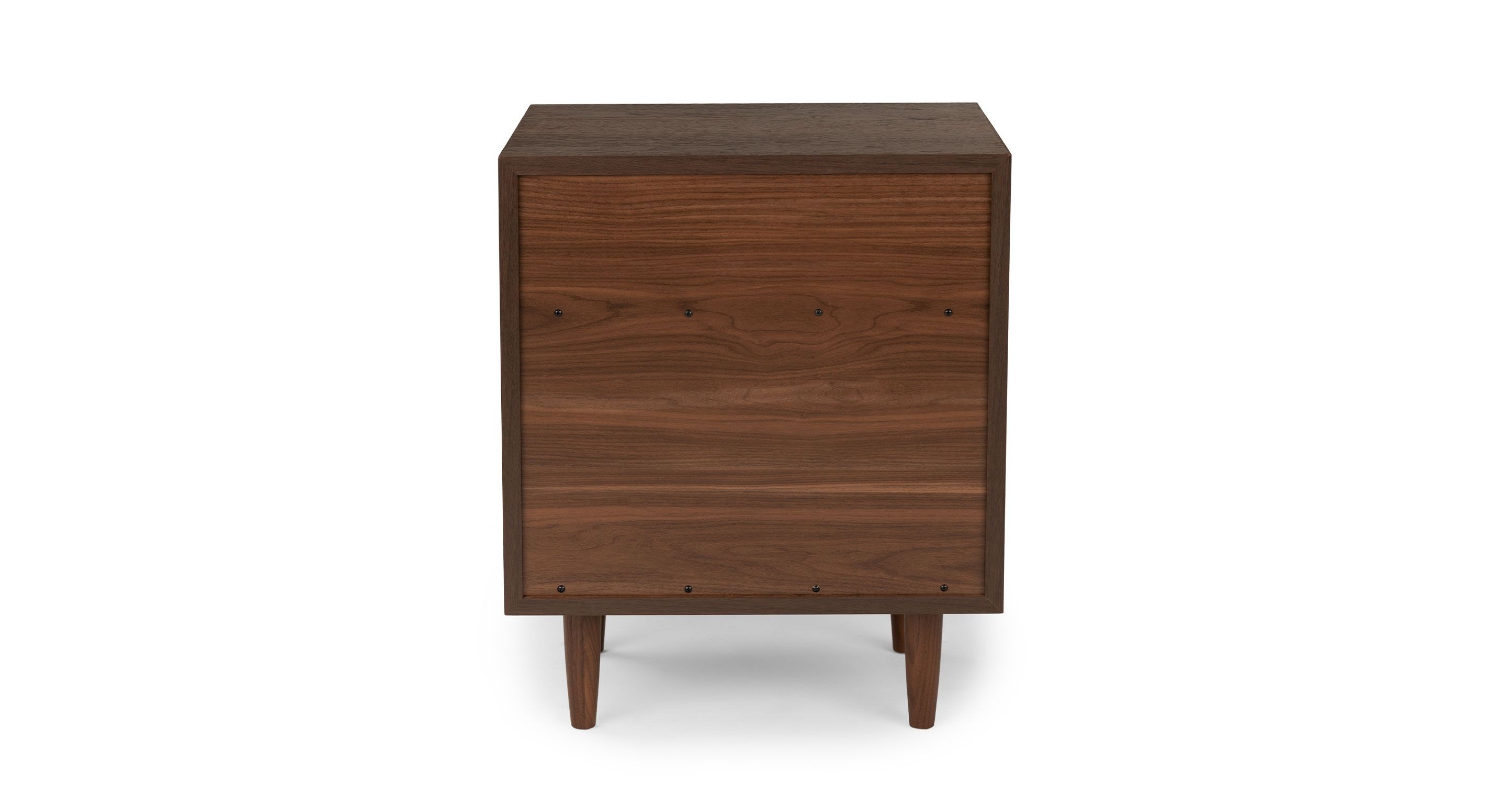 Lenia Walnut 2 Drawer Nightstand thumbnail 5