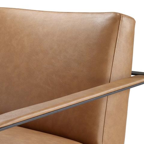 Seg Upholstered Vinyl Accent Chair thumbnail 6