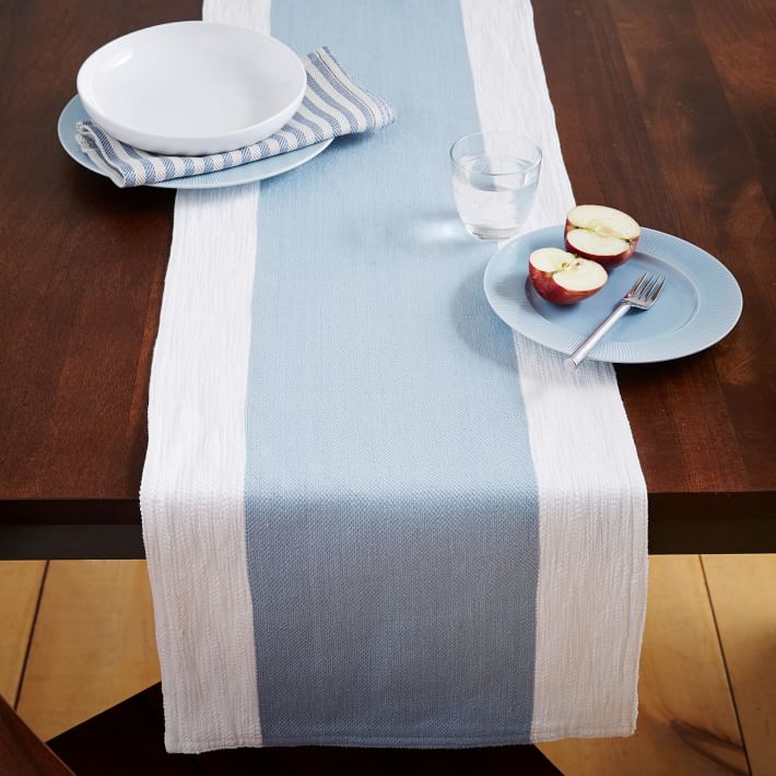 Center Stripe Woven Runner-7'5"x1'2" thumbnail 2