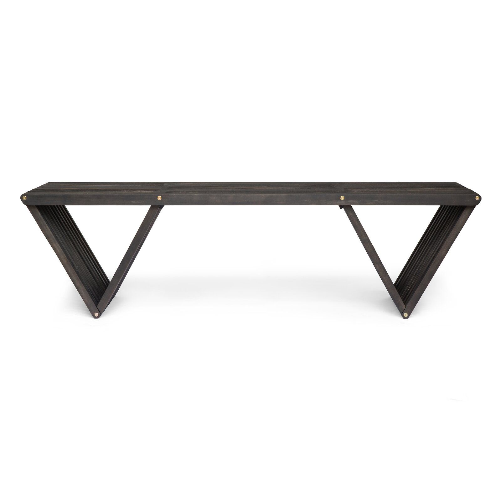 Byington Acacia Outdoor Bench thumbnail 3