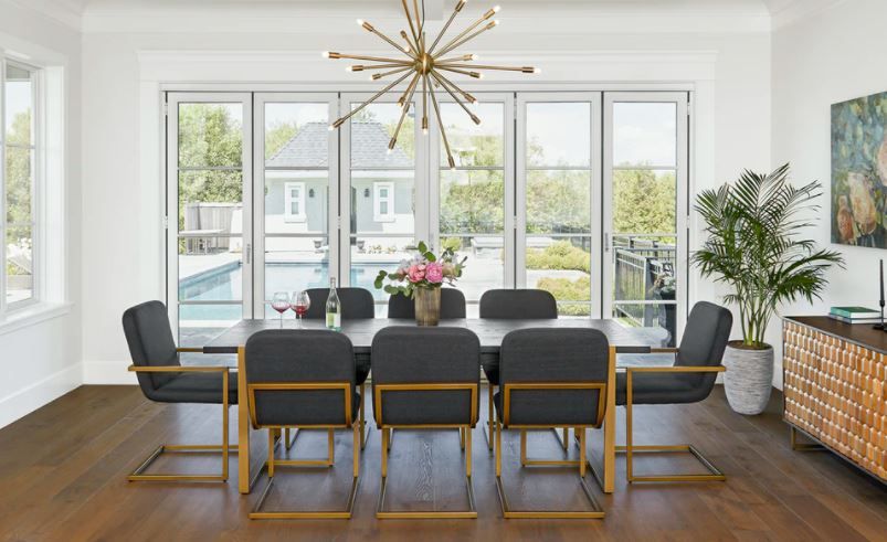 Oscuro Black Extendable Dining Table thumbnail 2