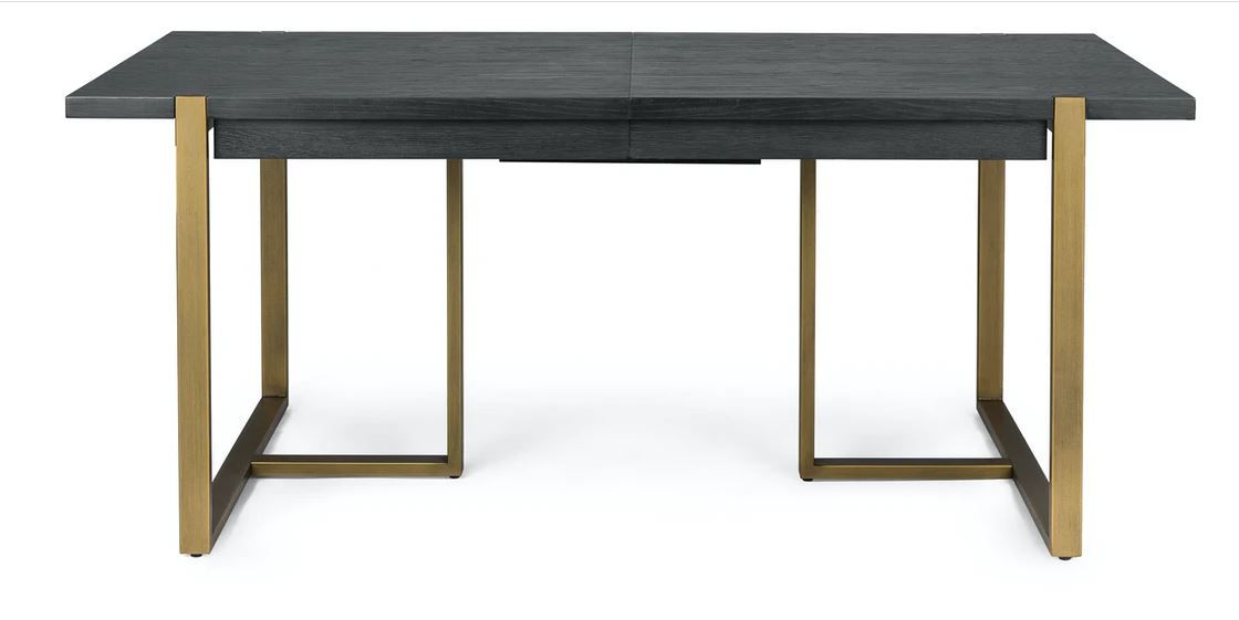 Oscuro Black Extendable Dining Table thumbnail 3