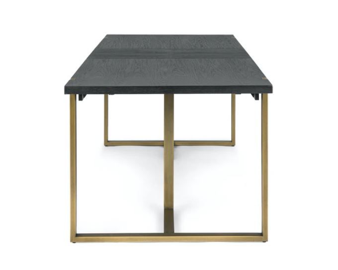 Oscuro Black Extendable Dining Table thumbnail 4