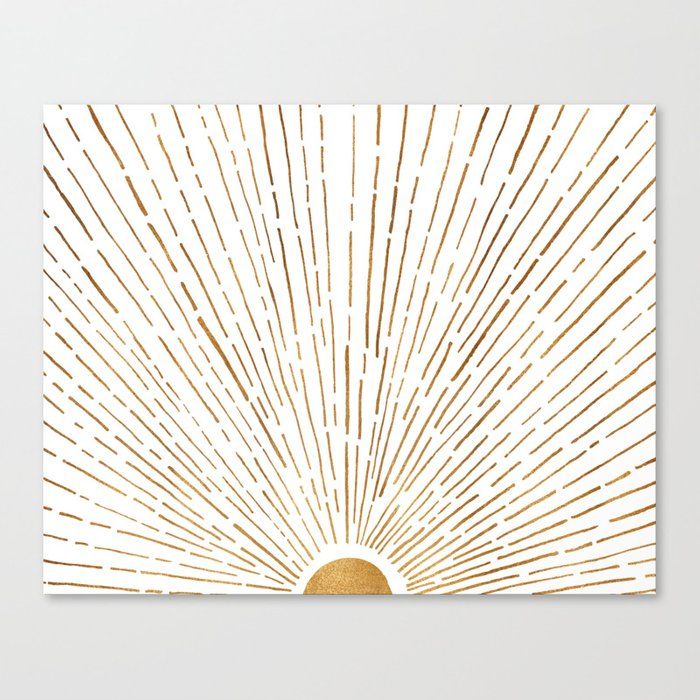 Let The Sunshine In Canvas Print — view 1