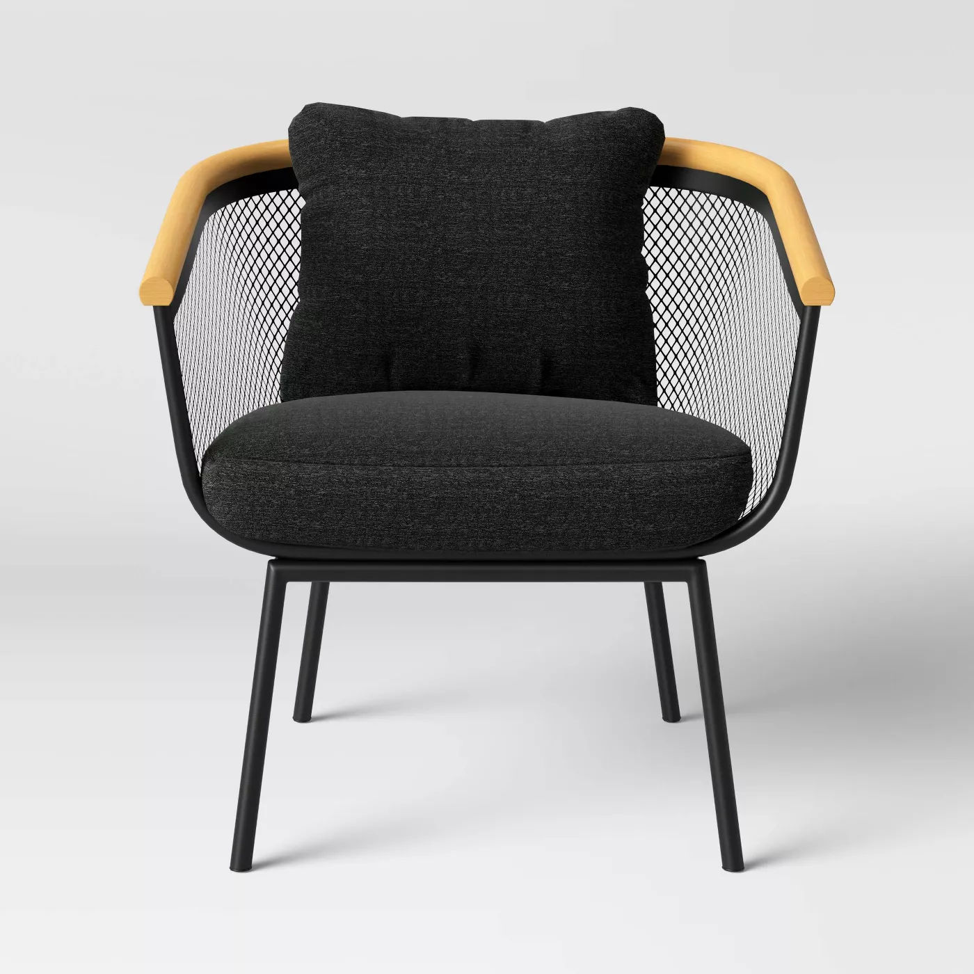 Bangor Patio Dining Chair Black thumbnail 3