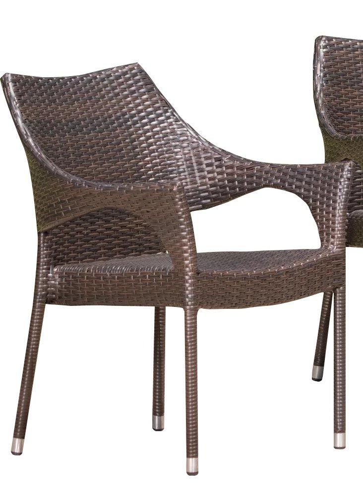 Bellamy Stacking Patio Dining Chair Set of 4 — view 1