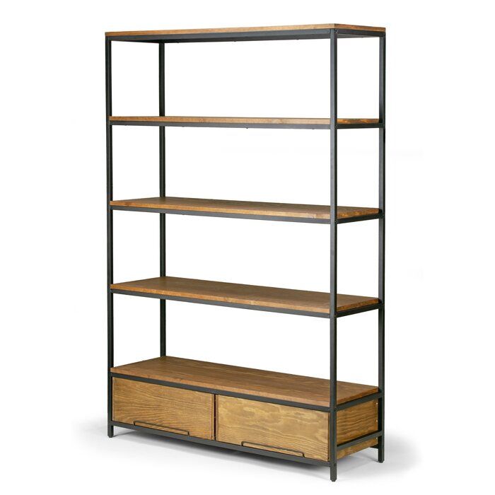 Borchert 70.75'' H x 47.25'' W Etagere Bookcase thumbnail 2