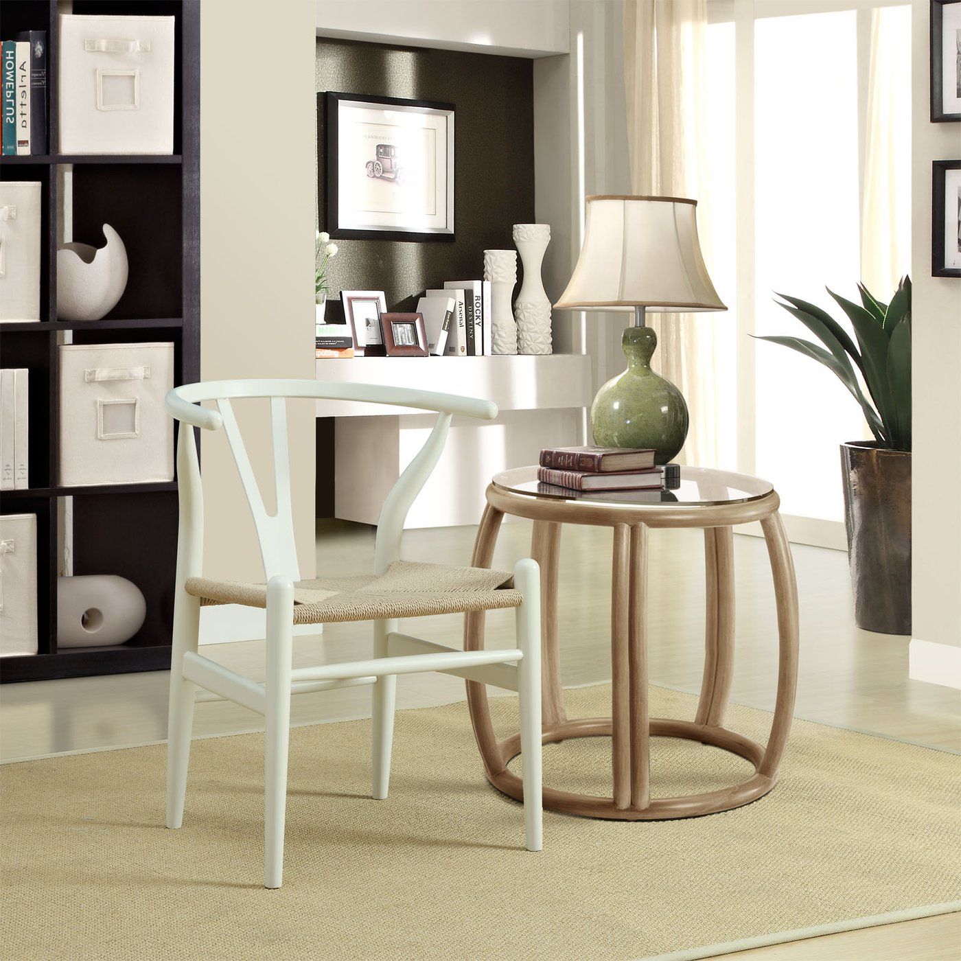 Shima Dining Chair - White thumbnail 5