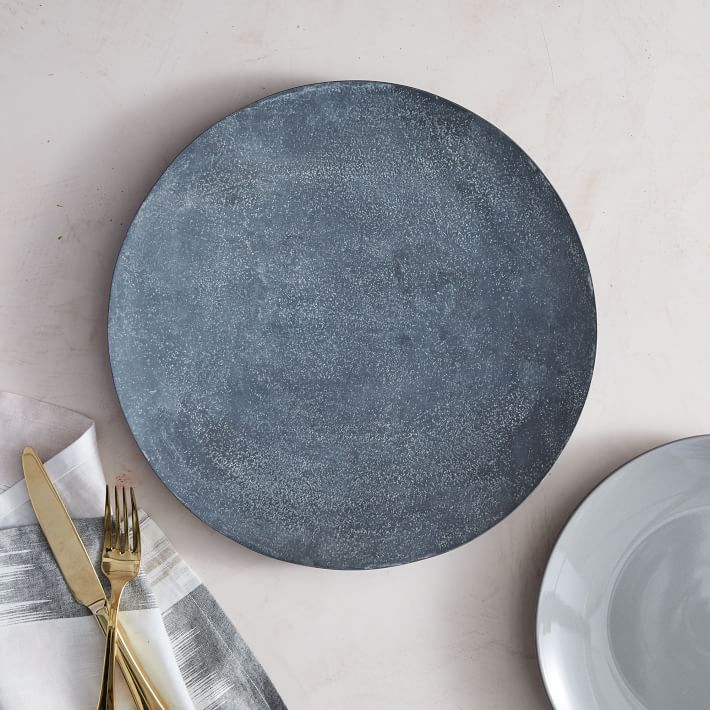 Pewter Charger — view 1