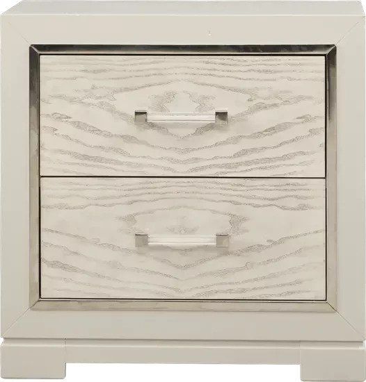 Cindy Crawford Home Bel Air Ivory Nightstand — view 1