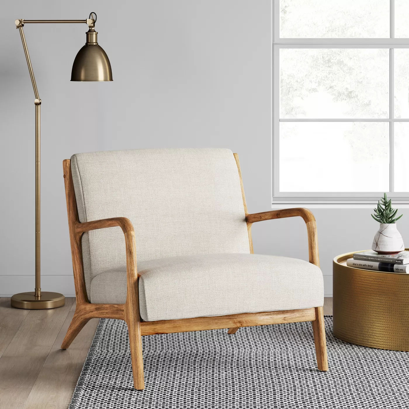 Esters Wood Arm Chair thumbnail 4