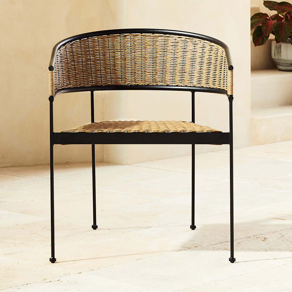 BOOMERANG DINING RATTAN TUB CHAIR thumbnail 6