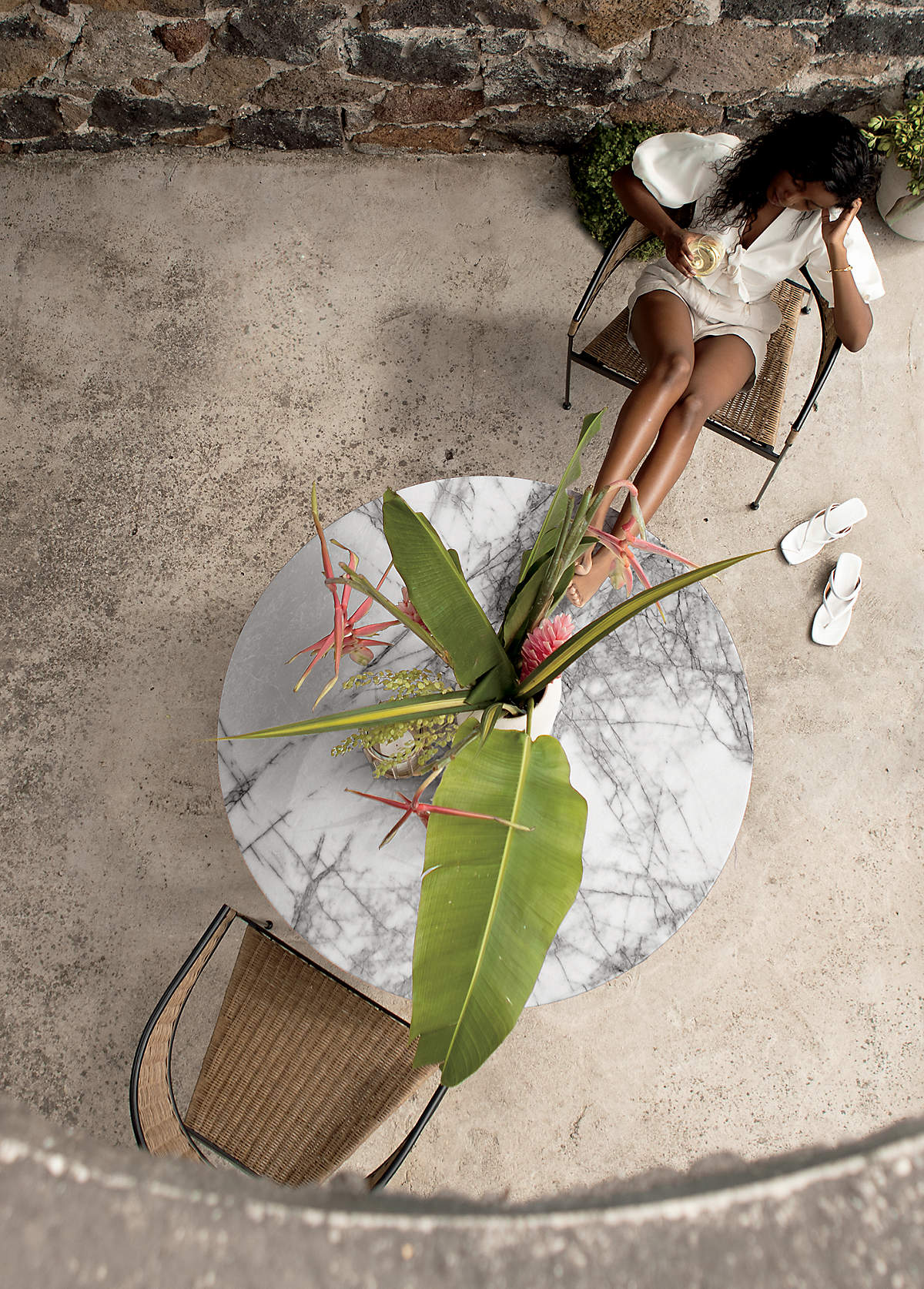 BOOMERANG DINING RATTAN TUB CHAIR thumbnail 8