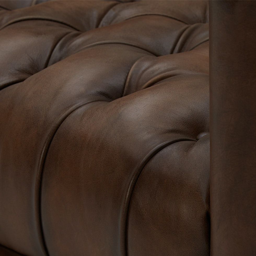 Vaughn 76" Leather Sofa thumbnail 6