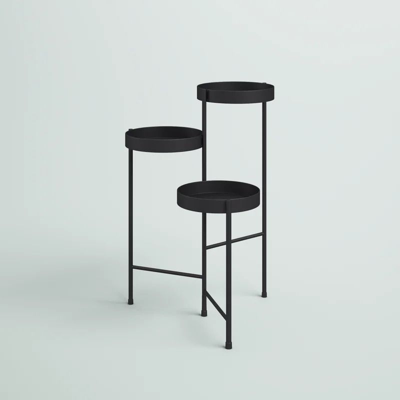 Lofgren Metal Round Multi-Tiered Plant Stand thumbnail 3