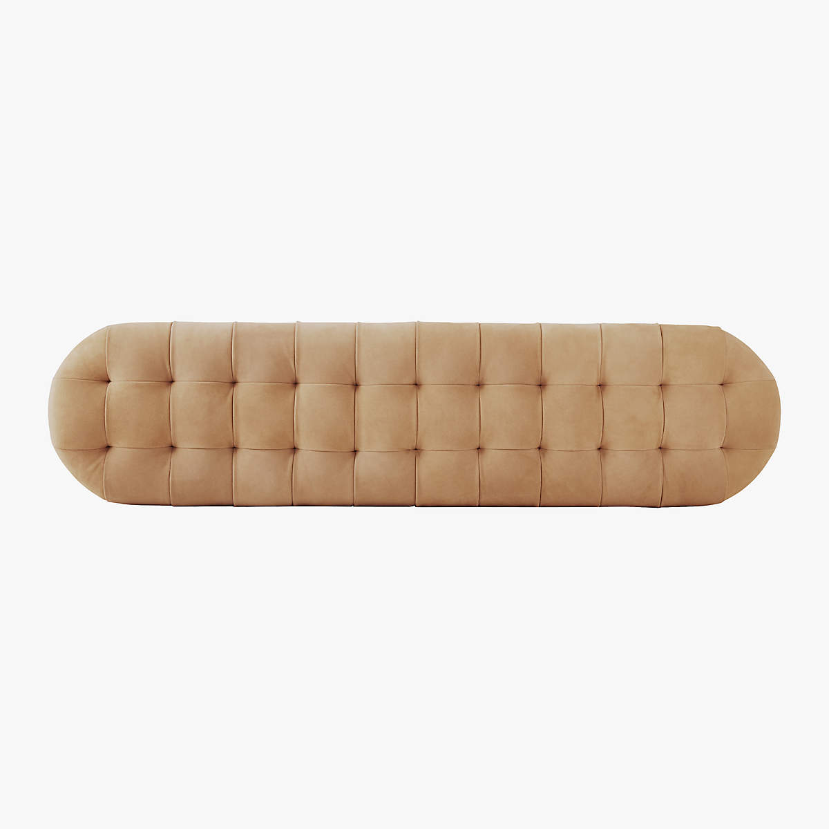 LUXEY TUFTED SUEDE BENCH thumbnail 3