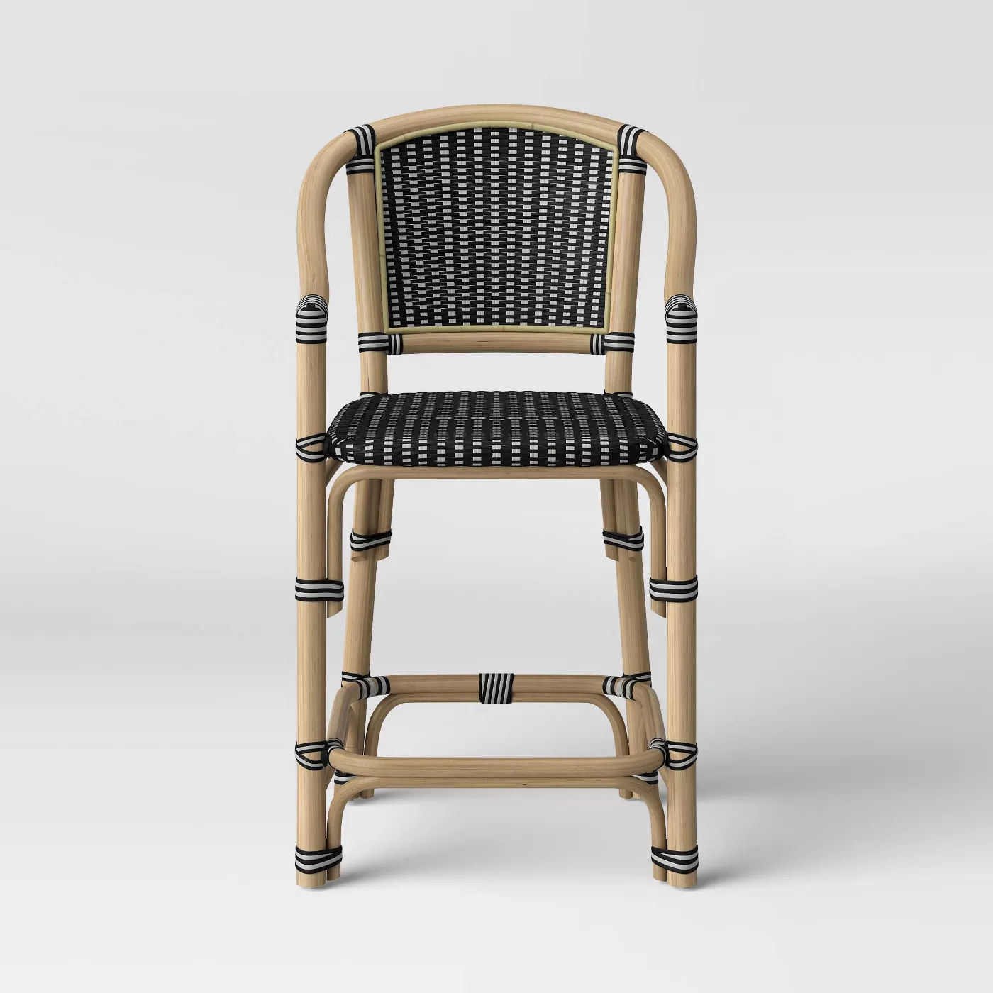 Parksley Rattan and Woven Counter Stool thumbnail 3