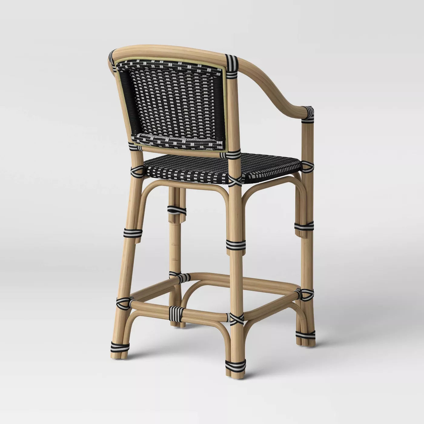 Parksley Rattan and Woven Counter Stool thumbnail 4