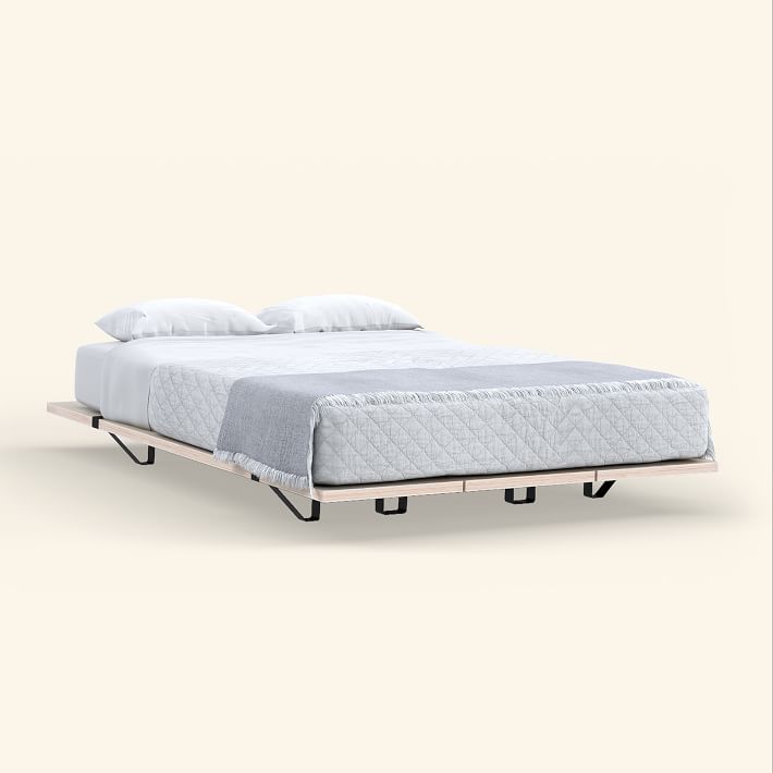 The Floyd Platform Bed - Natural Birch thumbnail 2