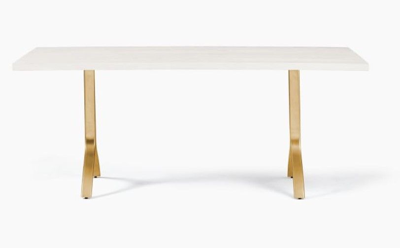 Avery Wishbone Dining Table thumbnail 2