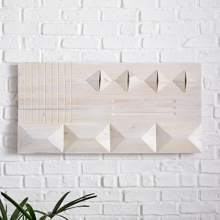 Carved Wood Wall Art — view 1
