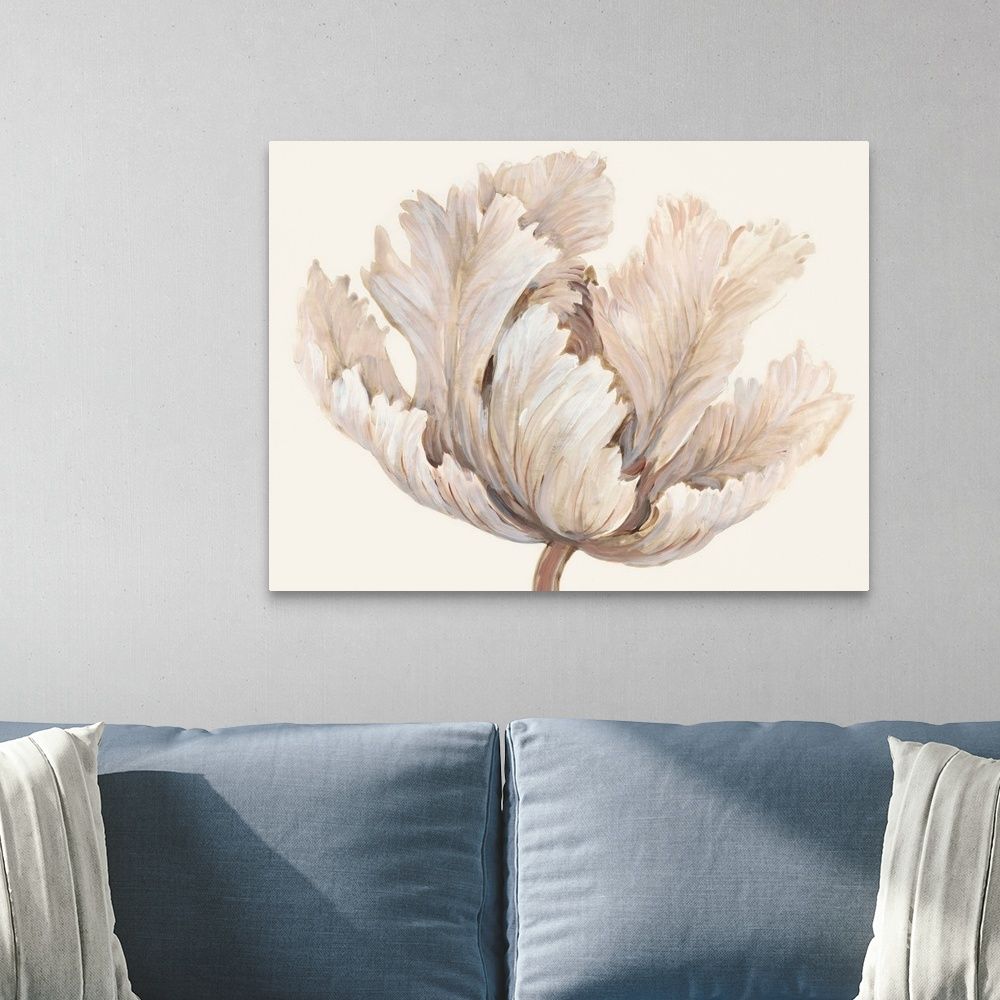 Monochromatic Tulip Wall Art — view 1