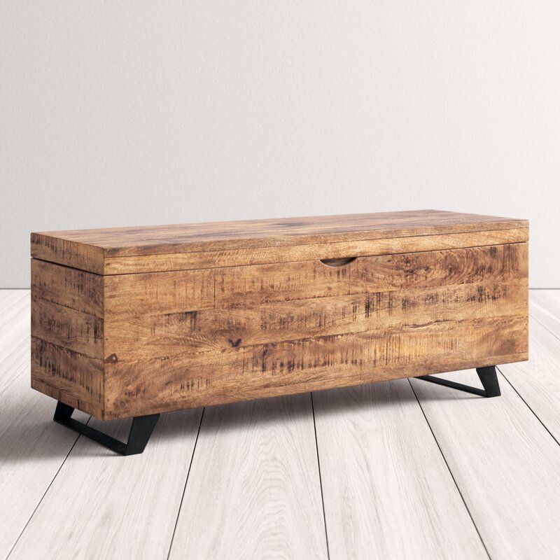 Mccollister Solid Wood Storage Lift Top Coffee Table — view 1
