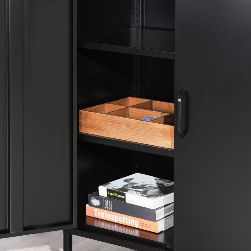 2 -Shelf Storage cabinet thumbnail 3