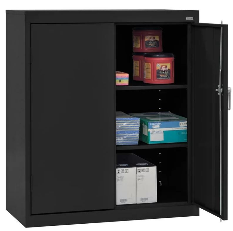 Classic Series 3 Shelf Storage Cabinet thumbnail 2