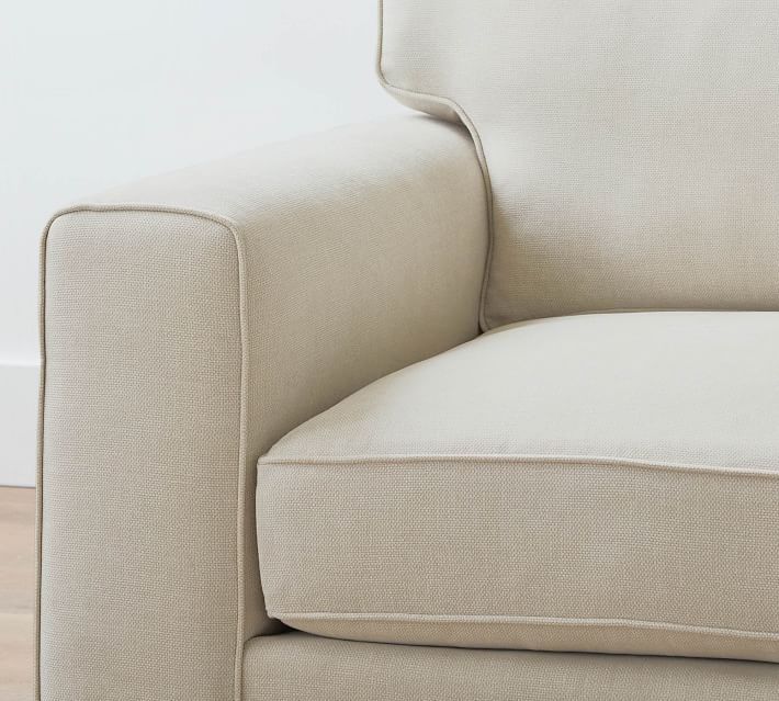 Pearce Square Arm 3-Piece Bumper Sectional (121") thumbnail 2