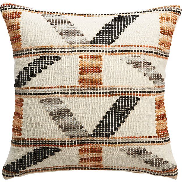 Dorado Handwoven Pillow With Insert-16"x16" thumbnail 2
