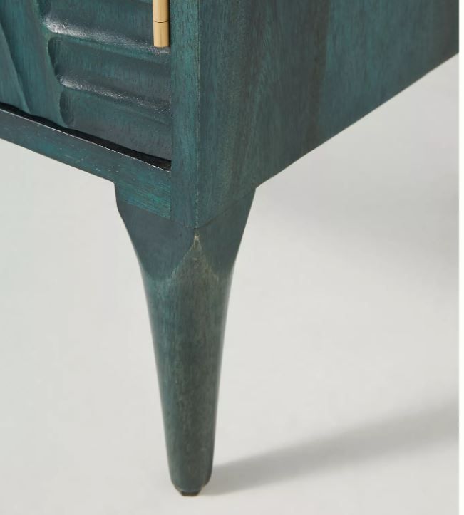 Handcarved Paje Entryway Cabinet thumbnail 4