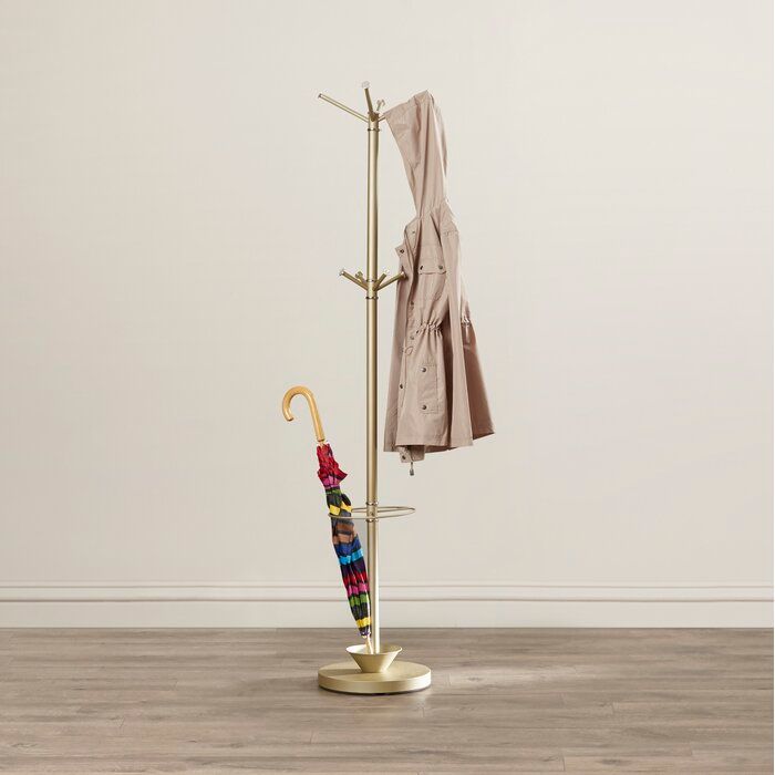 Ingleside Coat Rack with Umbrella Stand — view 1