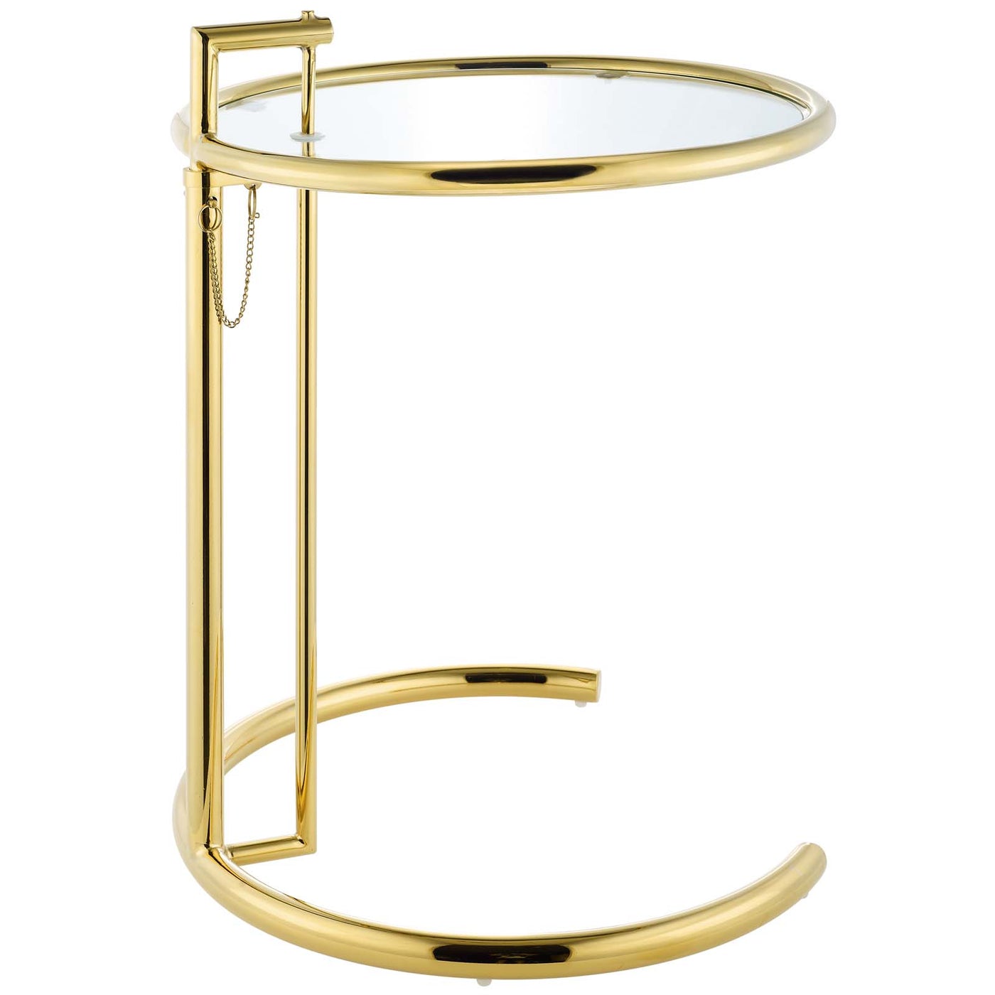 Eileen Gold Stainless Steel End Table thumbnail 2