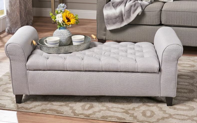 Keiko Storage Bench - Christopher Knight Home thumbnail 3