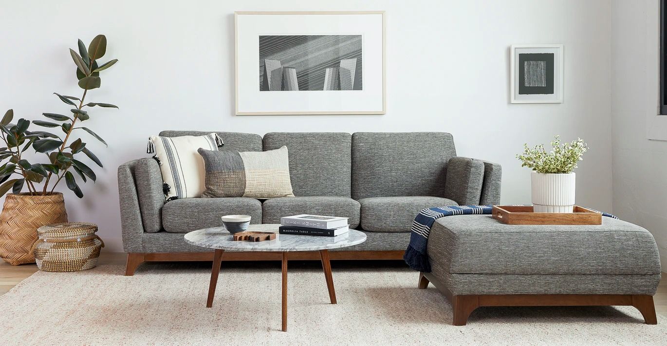 Ceni Volcanic Gray Sofa thumbnail 2