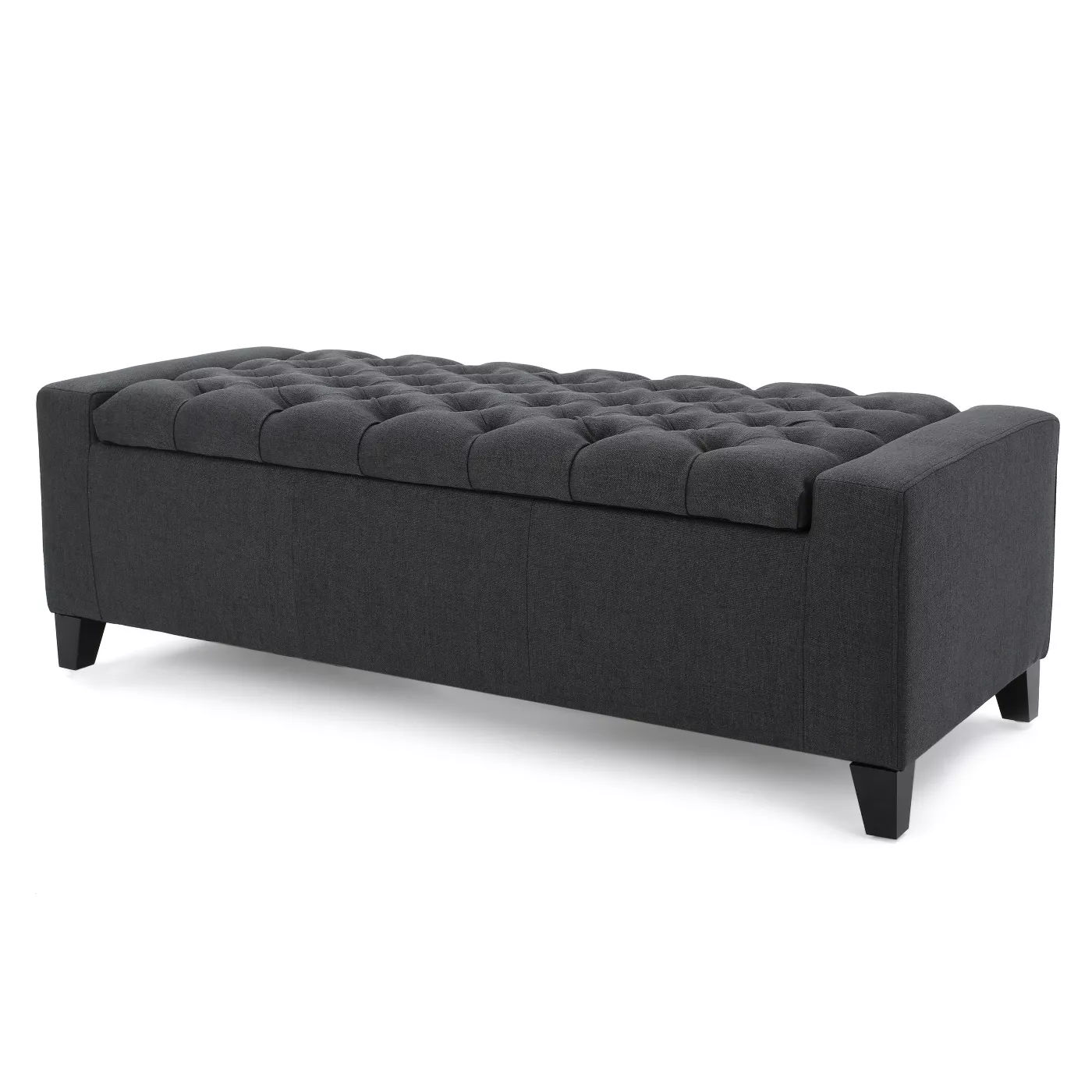 Hikaru Storage Ottoman - Christopher Knight Home thumbnail 2