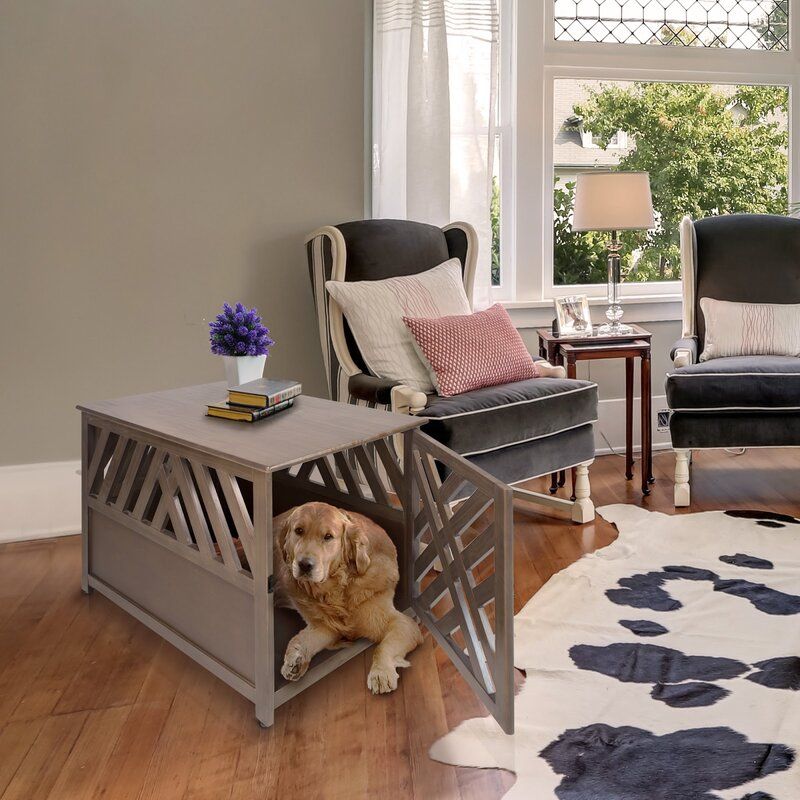 Menzel Modern Lattice Pet Crate thumbnail 2