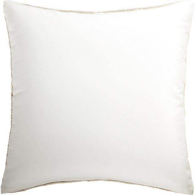 Bias Natural Pillow With Insert-23"x23" thumbnail 3