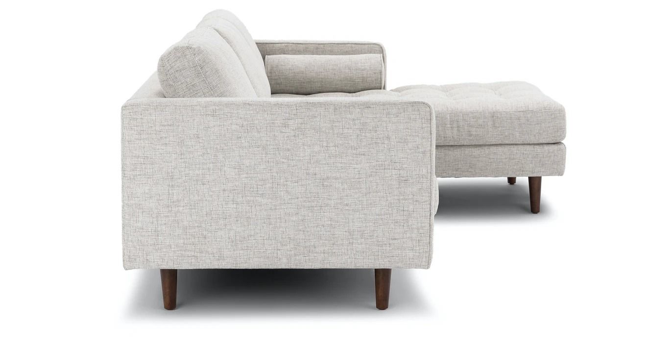 Sven Birch Ivory Right Sectional Sofa thumbnail 4