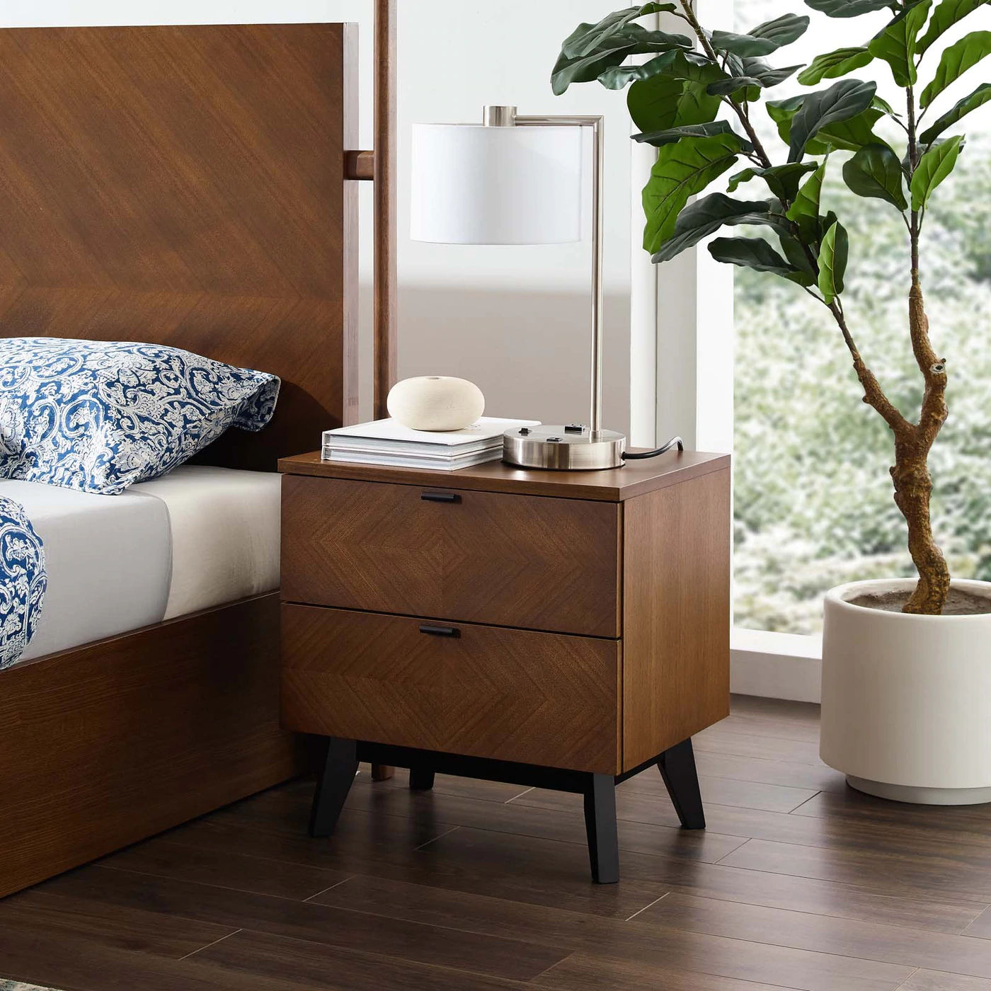 Kali Wood Nightstand thumbnail 2