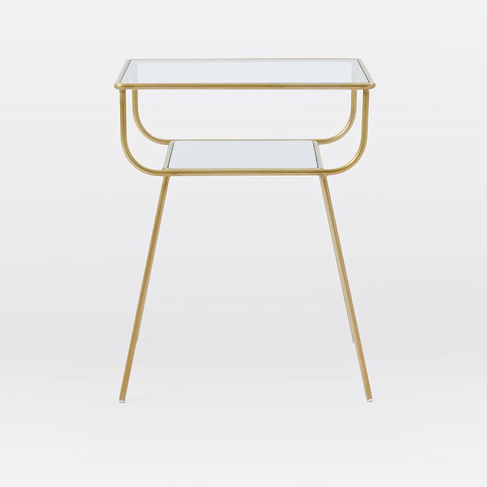 Curved Terrace Nightstand — view 1