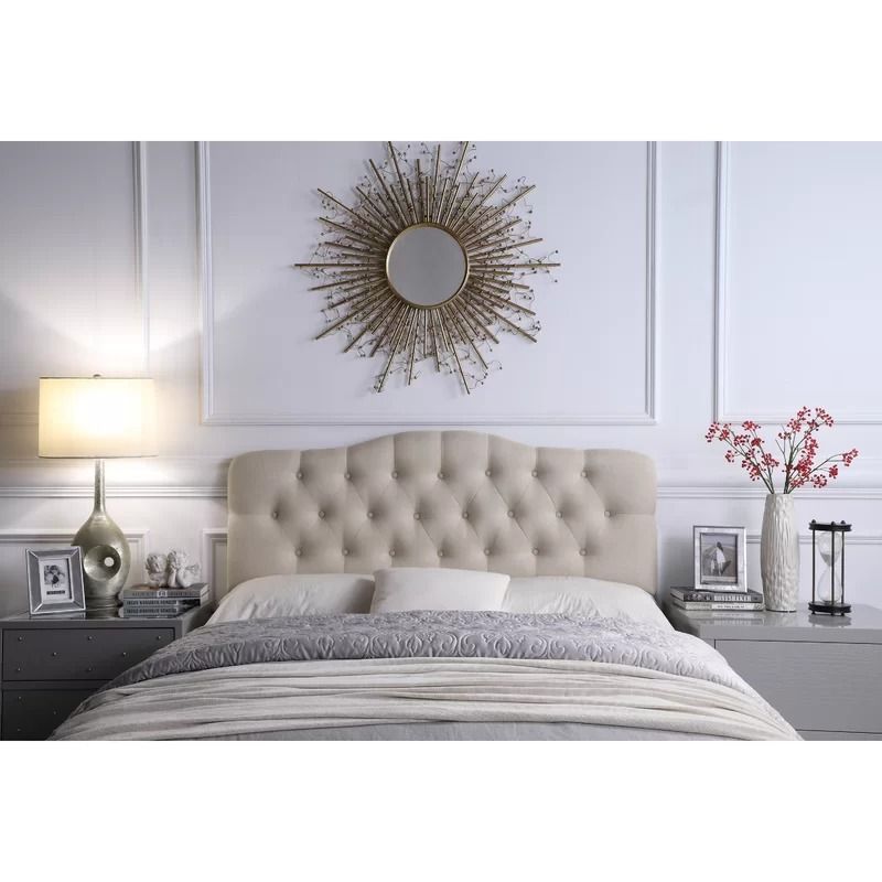 Celestina Upholstered Panel Headboard-Full thumbnail 3
