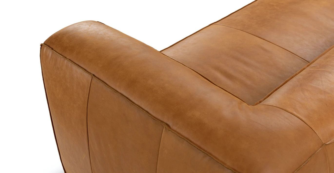 Cigar Rawhide Tan Sofa thumbnail 5