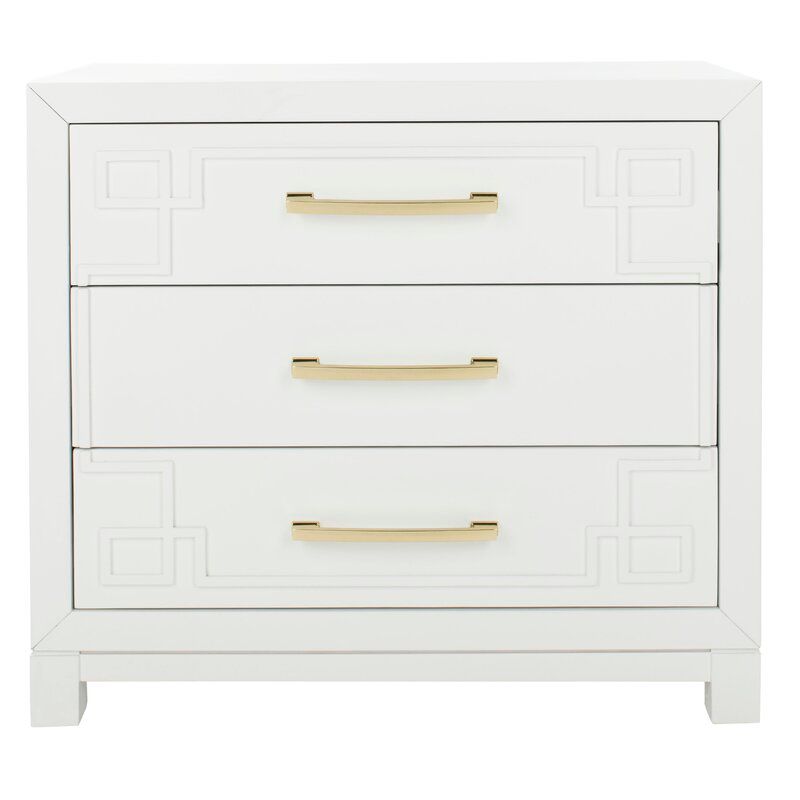 Chamere 29'' Tall 3 - Drawer Nightstand thumbnail 2