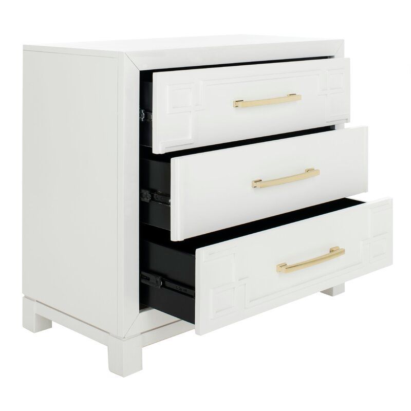 Chamere 29'' Tall 3 - Drawer Nightstand thumbnail 3