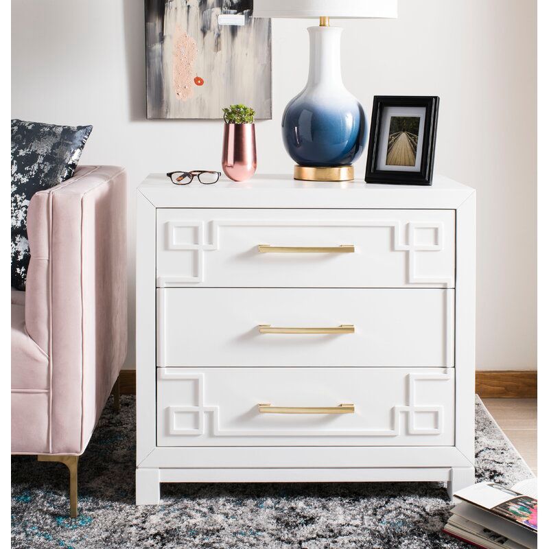 Chamere 29'' Tall 3 - Drawer Nightstand thumbnail 5